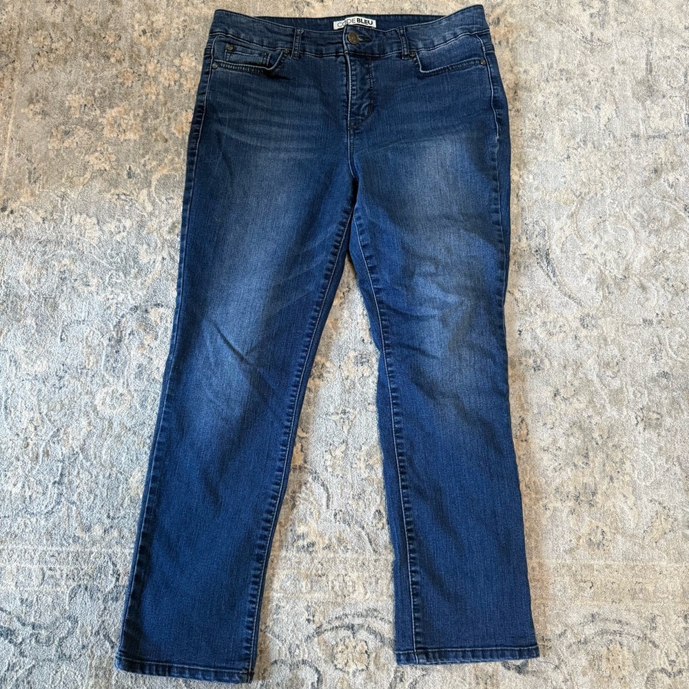 Code Bleu Blue Women's Straight Jeans